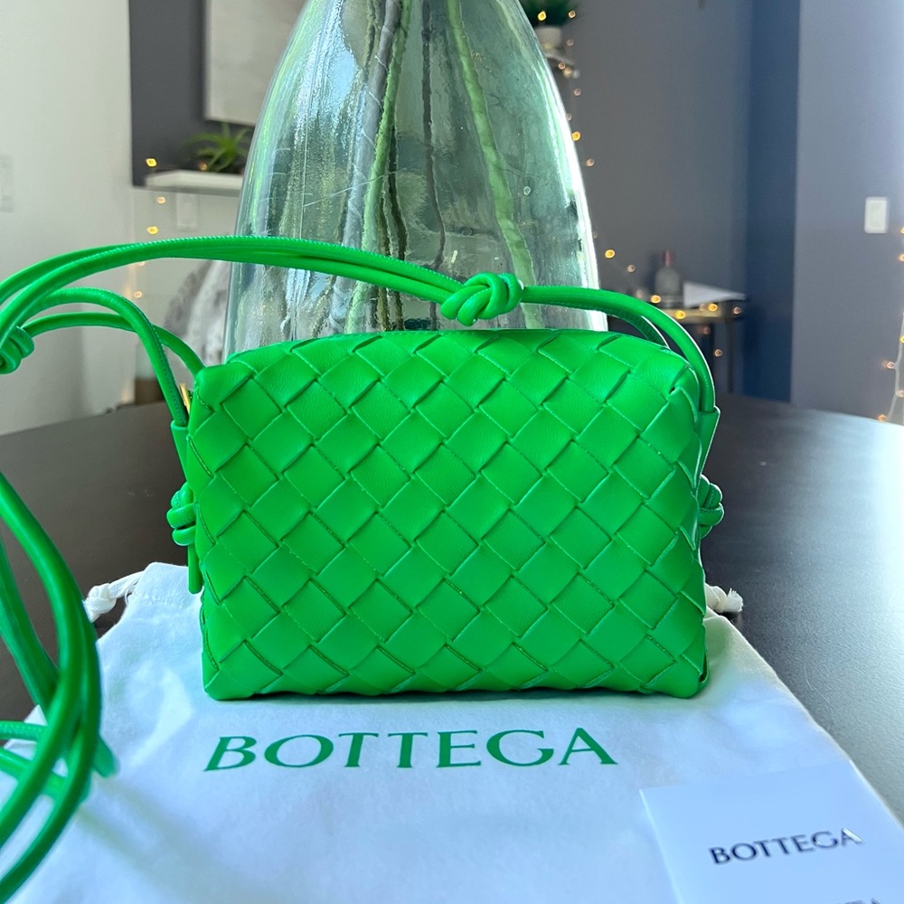 New Bottega Veneta Mini Loop Intrecciato  Bag